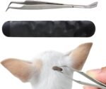 Stainless Steel Ticks Remover Kits - Pet Flea TickRemoval Tool, Professional Tick Tweezers Set, Safe Effective Tick Removal Device, Humans & Pets Professional Ticks Removal Tweezers, TickRemoval - Image 6