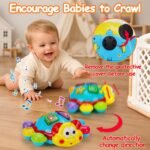 Baby Toys 6-12-18 Months, Tummy Time Toy for 1+ Year Old Learning Crawling Walking Baby Toy for 6 7 8 9 10 11 12 Month Old Infant Light Up Musical Development Toys for Babies Boys Girls Gifts - Image 4