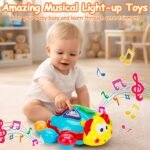 Baby Toys 6-12-18 Months, Tummy Time Toy for 1+ Year Old Learning Crawling Walking Baby Toy for 6 7 8 9 10 11 12 Month Old Infant Light Up Musical Development Toys for Babies Boys Girls Gifts - Image 5