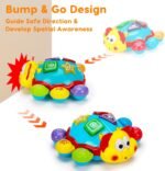 Baby Toys 6-12-18 Months, Tummy Time Toy for 1+ Year Old Learning Crawling Walking Baby Toy for 6 7 8 9 10 11 12 Month Old Infant Light Up Musical Development Toys for Babies Boys Girls Gifts - Image 6