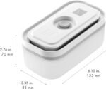 ZWILLING Fresh & Save Small Vacuum Sealer Airtight Food Storage Container with Lid, Food Storage Container, Meal Prep Container, Food Saver - Image 4
