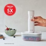 ZWILLING Fresh & Save Small Vacuum Sealer Airtight Food Storage Container with Lid, Food Storage Container, Meal Prep Container, Food Saver - Image 8