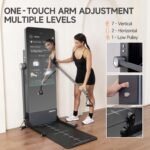 Smart Home Gym Fitness Mirror, 260lbs Digital Resistance Strength Training System, AI-Powered Cable Machine, Real-Time Tracking Smith Machine, All-in-One Adjustable Home Gym Equipment - Image 8