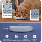 Slow Feeder Dog Bowl with Non-Slip Base, Silicone Puzzle Dog Food Bowl with Unique Design, Slow Feeding Bowl for All Types of Dogs Cats, Interactive Slow Eating, Anti-Choking, BPA-Free - Image 6