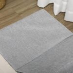 PawHut Large Cat House Cave for Indoor, Covered Cat Bed with Soft Cushion, Scratching Pad, Dangling Ball, Kitten Condo Hideaway with Dual Entrances, Grey - Image 10