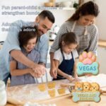 Personalized Paw Print Cookie Cutter Custom Dog Bone Cookie Cutters for Treats Customizable Pet Name Cookie Stamp Molds - Image 4