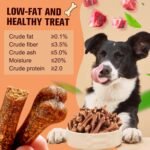 Dental Chew Bone Sticks for Dogs - Beef Flavor Teeth Cleaning Treats Chew Toy for Small Medium Dogs (Beef Dental Chew Sticks 1pcs) - Image 4