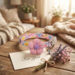 Floral Dog Collar with Bell and Flower, Cute Dog Collar for Puppy Small Medium Large Dogs, Pink Girl Dog Collar for Female/Male Dog Birthday Wedding Photo Props - Image 10