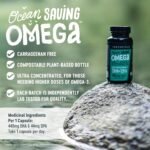 Ocean Saving Omega 3, DHA Supplements, Algae Omega 3, Fish Oil Replacement, 2-Month Supply, Sustainably Sourced, Highest Levels of DHA per Capsule (440 mg), w/DPA - Image 5