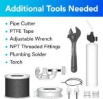 3M Aqua-Pure Whole House Sanitary Quick Change Water Filter System AP904, Reduces Sediment, Chlorine Taste and Odor, and Scale, Heavy Duty, 100,000 Gallon - Image 9