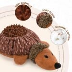 2 in1 Interactive Hedgehog Dog Toy, Plush Dog Snuffle Toy, Enrichment Toys for Small Dog - Image 4