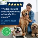 StrellaLab Omega 3 for Dogs - (360Ct) Fish Oil Treats - Skin&Coat Supplement - Dry Skin, Shedding, Pet Salmon Oil Chews - Salmon Flavor - Image 7