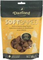 Darford Soft Baked Super Cheesy Dog Treats – All Natural Soft & Chewy Cheddar Cheese Recipe with Superfoods, Wheat-Free, Real Cheese, Blueberries & Cranberries – Baked in Canada (6 x 10oz Bags) - Image 4