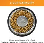 NEATER PET BRANDS Slow Feed Bowl Stainless Steel Metal (Non Tip Style) - Stops Dog Food Gulping, Bloat and Rapid Eating (Large, Non-Tip Base) - Image 3