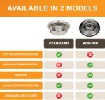 NEATER PET BRANDS Slow Feed Bowl Stainless Steel Metal (Non Tip Style) - Stops Dog Food Gulping, Bloat and Rapid Eating (Large, Non-Tip Base) - Image 10