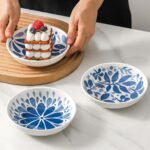 3 Ceramic Cat Bowls,5.5 inch Wide Shallow Cat Food Bowl for Relief Whisker Fatigue - Image 7