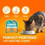 IAMS Perfect PORTIONS Indoor Wet Cat Food Cuts in Gravy - Chicken Flavour, 75g Tray (24 Pack) - Image 4