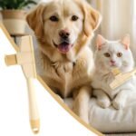 Cat Flea Comb | Hair Removal Comb Flea Brush for Cat - Gentle Tick Remover Tool Pet Supplies, Ergonomic Cleaning Tools for Thick Long Hair Kitten Puppy - Image 4