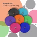 Dog Training Leash, Waterproof Long Dog Leash, Easy to Clean Long Line 6FT 10FT 15FT 30FT 50FT for Small, Medium, Large Dogs (Black, 10FT) - Image 6