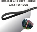 Dog Training Leash, Waterproof Long Dog Leash, Easy to Clean Long Line 6FT 10FT 15FT 30FT 50FT for Small, Medium, Large Dogs (Black, 10FT) - Image 8