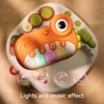 Baby Activity Table Learning & Fun, Baby DJ Table for Sitting Play, Keyboard Musical Toy and Detachable Red Legs, Educational Interactive Toys for Kids - Image 7