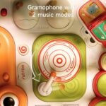 Baby Activity Table Learning & Fun, Baby DJ Table for Sitting Play, Keyboard Musical Toy and Detachable Red Legs, Educational Interactive Toys for Kids - Image 9