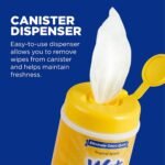 Wet Ones for Pets Deodorizing Multipurpose Dog Wipes with Baking Soda, Tropical Splash Scent - Desmellizing Wipes for Dogs in Canister, 50 Count - Image 5