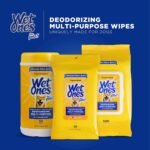 Wet Ones for Pets Deodorizing Multipurpose Dog Wipes with Baking Soda, Tropical Splash Scent - Desmellizing Wipes for Dogs in Canister, 50 Count - Image 9