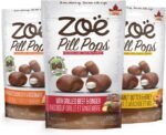 Zoe Pill Pops for Pets, Healthy All Natural Dog Treat for Giving Medication, Grilled Beef with Ginger, Beef/Ginger - Image 9