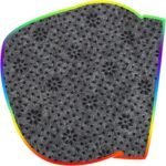 Dog Snuffle Toy Enrichment Treat Dispensing Chew Soft Rainbow Mat for Dogs Encouraging Foraging Skill Dog Slow Feeder Puzzle - Image 8