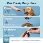 healthybud Soft Chew Dog Treats and Food Toppers 4.6oz (Turkey Gut Support, Beef Joint Booster, Duck Calming Aid) - Image 8