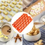 Mini Dog Bone Cookie Cutter 25 Cavity Plastic Bone Biscuit Cutter Cute Non Stick Cookie Cutter Set for Tiny Treats,Bone Shaped Foods, Cookies - Image 4
