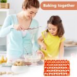 Mini Dog Bone Cookie Cutter 25 Cavity Plastic Bone Biscuit Cutter Cute Non Stick Cookie Cutter Set for Tiny Treats,Bone Shaped Foods, Cookies - Image 5