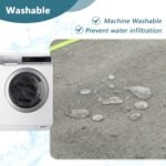 Petsfit Crate Cover for Wire Dog Crate(76L x 48W x 53H cm), Single Door/Double Doors, Mesh Window, Flap On The Top and Back is Detachable, Dog Kennel Cover Grey 30inch - Image 7