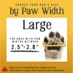 DOK TigerToes Premium Non-Slip Dog Socks for Hardwood Floors - Extra-Thick Grip that Works Even When Twisted - Prevents Licking, Slipping, and Great for Dog Paw Protection (Large) - Image 6