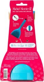 Michel Mercier Pet Detangling Brush Thick Fur - Gentle Pet Brush for Grooming, Detangling, Deshedding - Cat Brush and Dog Brush for Shedding - 1 pc - Image 7