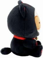 Anirollz Black Lucky Cat Puppiroll Plush – Maneki-Neko Inspired Soft Collectible Animal Toy - Image 5