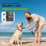 3300ft Dog Training Collar with Remote,Waterproof Dog Shock Collar for Small Medium Large Dogs, Electric Dog Collar with Beep Vibration Shock Boost Shocks and Security Lock - Image 4