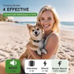 3300ft Dog Training Collar with Remote,Waterproof Dog Shock Collar for Small Medium Large Dogs, Electric Dog Collar with Beep Vibration Shock Boost Shocks and Security Lock - Image 5