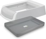 Cat Litter Box Tray Compatible with Petsafe Scoop-Free- Odor & Stain-Resistant, Easy Disassembly - Includes Free Scoop for Cat Litter Boxes Plastic - Image 3