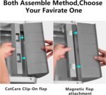 Cat Litter Box Tray Compatible with Petsafe Scoop-Free- Odor & Stain-Resistant, Easy Disassembly - Includes Free Scoop for Cat Litter Boxes Plastic - Image 6