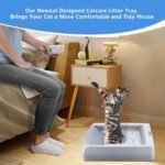 Cat Litter Box Tray Compatible with Petsafe Scoop-Free- Odor & Stain-Resistant, Easy Disassembly - Includes Free Scoop for Cat Litter Boxes Plastic - Image 7