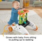 Fisher-Price 2-Sided Steady Speed Panda Walker, interactive baby walking toy with activities and learning songs - Image 4