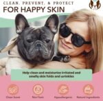 Natural Dog Company Grooming Wipes with Aloe Vera, Cleanses, Soothes, & Deodorizes, Fragrance Free, Hypoallergenic, Biodegradable - Dog Wipes for Ear, Paws, Face and Butt (50 ct) - Image 6