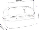 Hamster Cages Hamster cage Slanted Door Luxury Villa Spacious and Transparent - Image 3