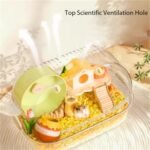 Hamster Cages Hamster cage Slanted Door Luxury Villa Spacious and Transparent - Image 4