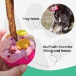 Bully Stick Holder - Size Small Interactive Dog Toy, Slow Feeder, Treat Dispenser, Chew Toy and Dog Safety Device - Image 6