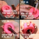 Bully Stick Holder - Size Small Interactive Dog Toy, Slow Feeder, Treat Dispenser, Chew Toy and Dog Safety Device - Image 8