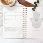 Kunitsa Co. Food and Exercise Journal for Women - Track Meals, Nutrition, and Weight Loss, 90 Days, Walnut Brown, 8.5 x 6 Inches - Image 3