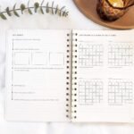 Kunitsa Co. Food and Exercise Journal for Women - Track Meals, Nutrition, and Weight Loss, 90 Days, Walnut Brown, 8.5 x 6 Inches - Image 5